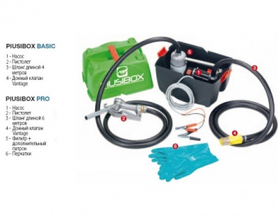Piusi Box Basic комплект заправочный дизельного топлива солярки в Екатеринбурге